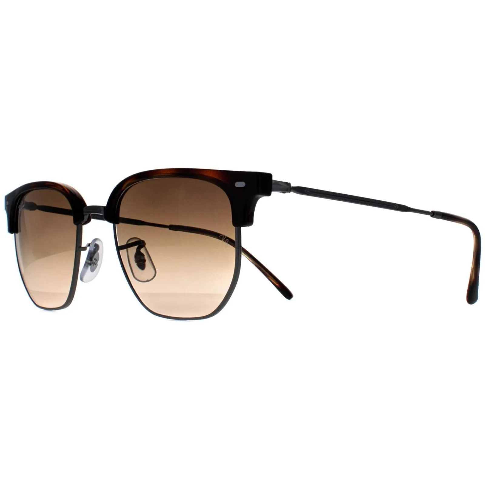 Ray-Ban Square|Ray-Ban^Sunglasses RB4416 New Clubmaster 710/51 Havana Brown Gradient