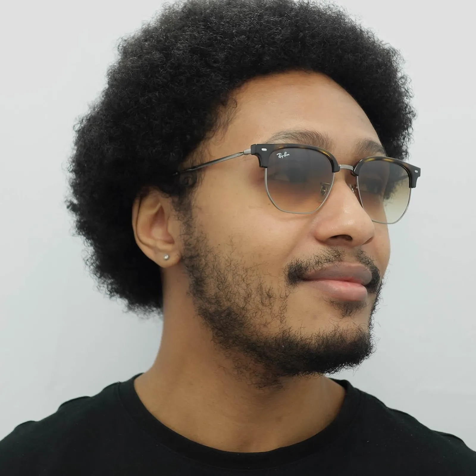 Ray-Ban Square|Ray-Ban^Sunglasses RB4416 New Clubmaster 710/51 Havana Brown Gradient