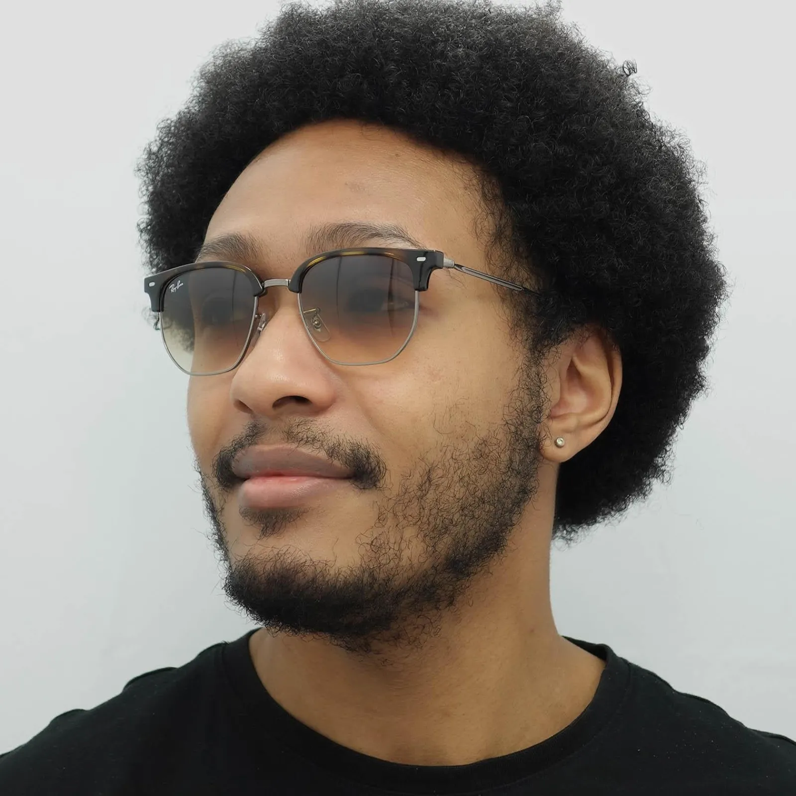 Ray-Ban Square|Ray-Ban^Sunglasses RB4416 New Clubmaster 710/51 Havana Brown Gradient