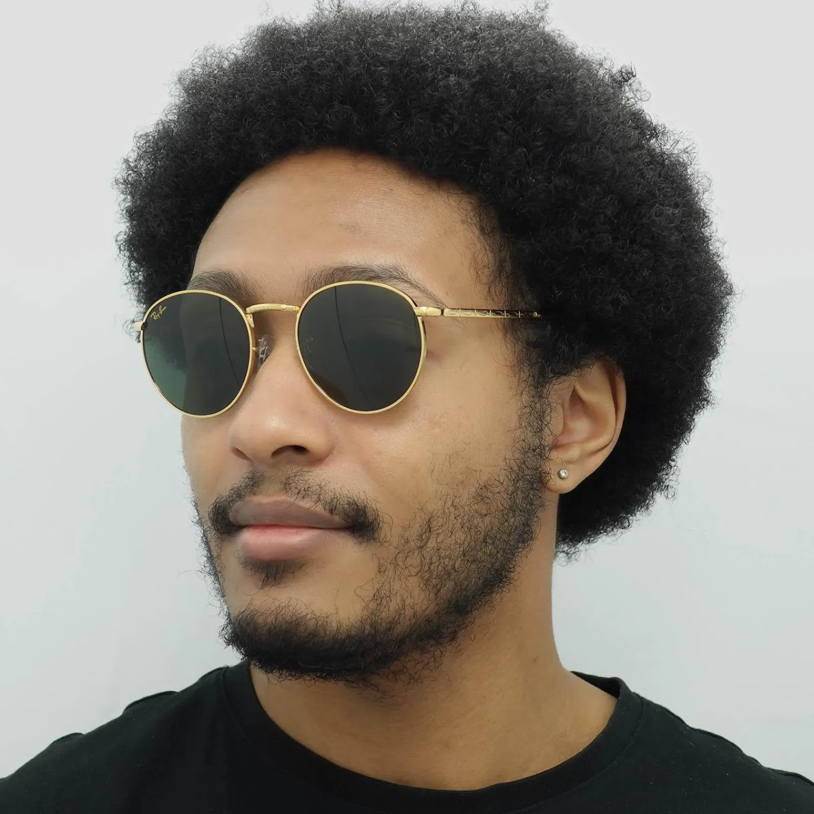 Ray-Ban Ray-Ban|Ray-Ban^Sunglasses RB3637 New Round 919631 Gold Green