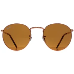 Ray-Ban Ray-Ban|Ray-Ban^Sunglasses RB3637 New Round 920233 Rose Gold Brown