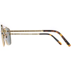 Ray-Ban Square|Ray-Ban^Sunglasses RB3636 New Caravan 919631 Gold Green