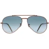 Ray-Ban Ray-Ban|Aviator^Sunglasses RB3625 New Aviator 92023F Polished Rose Gold Blue G