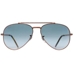 Ray-Ban Ray-Ban|Aviator^Sunglasses RB3625 New Aviator 92023F Polished Rose Gold Blue G