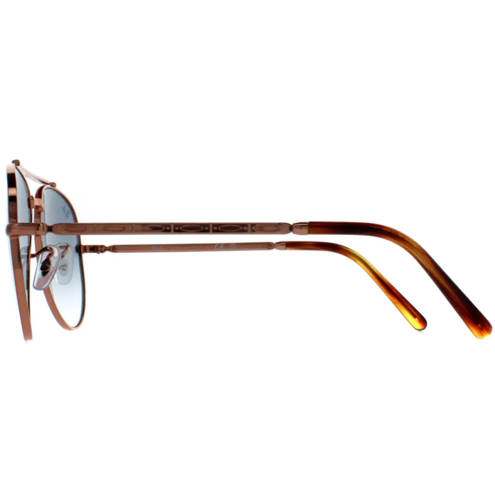 Ray-Ban Ray-Ban|Aviator^Sunglasses RB3625 New Aviator 92023F Polished Rose Gold Blue G