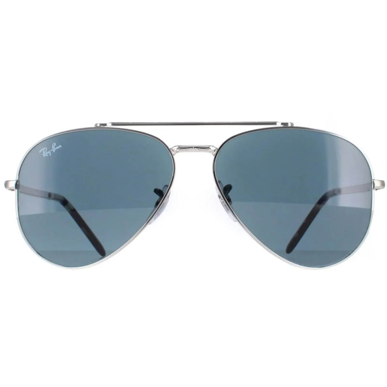 Ray-Ban Ray-Ban|Aviator^Sunglasses RB3625 New Aviator 003/R5 Polished Silver Blue