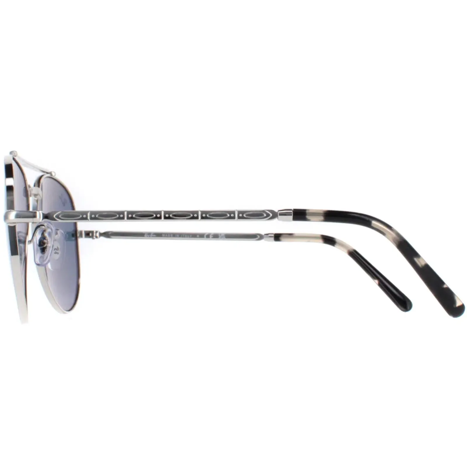 Ray-Ban Ray-Ban|Aviator^Sunglasses RB3625 New Aviator 003/R5 Polished Silver Blue