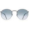 Ray-Ban Ray-Ban|Ray-Ban^Sunglasses RB3637 New Round 003/3F Silver Blue Gradient