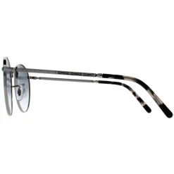 Ray-Ban Ray-Ban|Ray-Ban^Sunglasses RB3637 New Round 003/3F Silver Blue Gradient