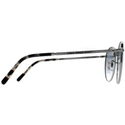Ray-Ban Ray-Ban|Ray-Ban^Sunglasses RB3637 New Round 003/3F Silver Blue Gradient