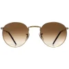 Ray-Ban Ray-Ban|Ray-Ban^Sunglasses RB3637 New Round 001/51 Gold Brown Gradient