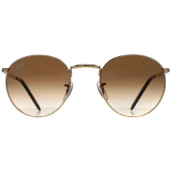 Ray-Ban Ray-Ban|Ray-Ban^Sunglasses RB3637 New Round 001/51 Gold Brown Gradient