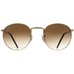 Ray-Ban Ray-Ban|Ray-Ban^Sunglasses RB3637 New Round 001/51 Gold Brown Gradient