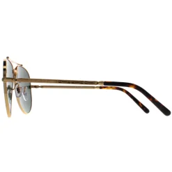 Ray-Ban Ray-Ban|Aviator^Sunglasses RB3625 New Aviator 919631 Polished Gold Green