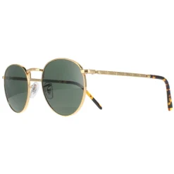 Ray-Ban Ray-Ban|Ray-Ban^Sunglasses RB3637 New Round 919631 Gold Green