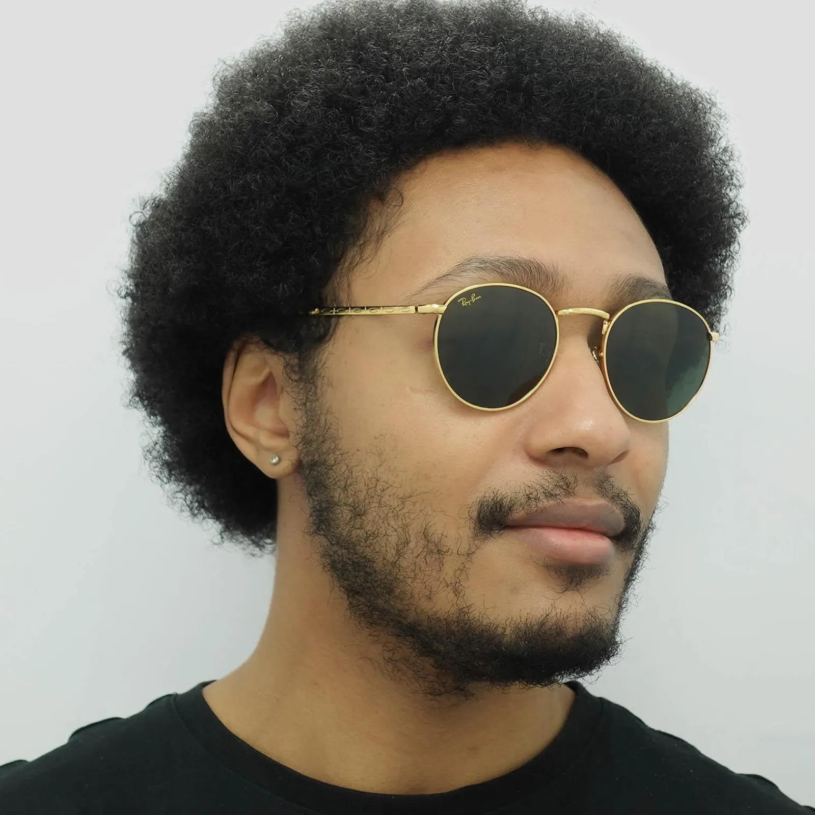 Ray-Ban Ray-Ban|Ray-Ban^Sunglasses RB3637 New Round 919631 Gold Green