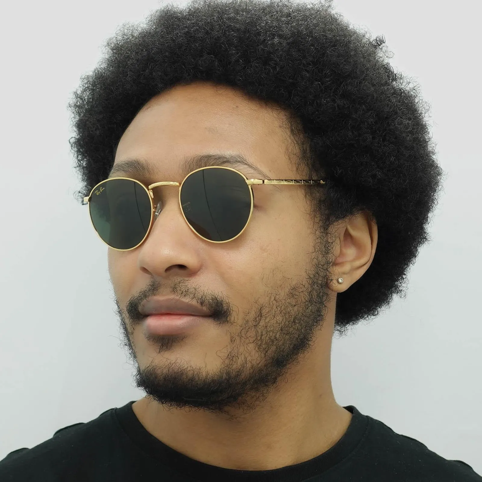 Ray-Ban Ray-Ban|Ray-Ban^Sunglasses RB3637 New Round 919631 Gold Green