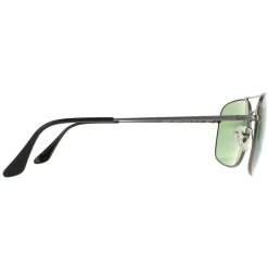 Ray-Ban Polarised^Sunglasses RB3611 029/O9 Gunmetal Green Polarized