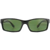 Ray-Ban Polarised^Sunglasses RB4151 601/2P Black Green Polarized