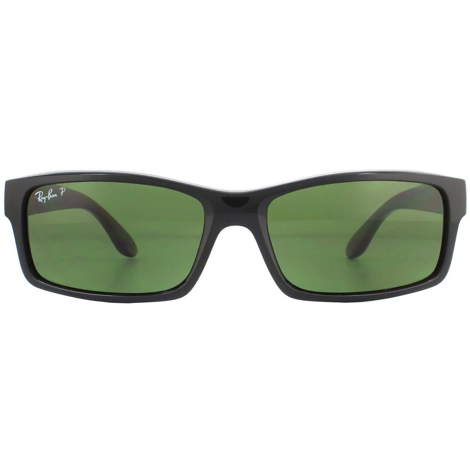 Ray-Ban Polarised^Sunglasses RB4151 601/2P Black Green Polarized