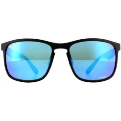Ray-Ban Polarised|Ray-Ban^Sunglasses RB4264 601SA1 Matte Black Blue Flash Polarized Chro
