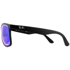 Ray-Ban Polarised|Ray-Ban^Sunglasses RB4264 601SA1 Matte Black Blue Flash Polarized Chro