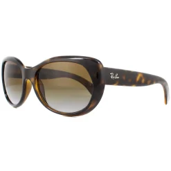 Ray-Ban Polarised^Sunglasses RB4325 710/T5 Light Havana Light Grey Brown Gradien