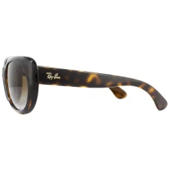 Ray-Ban Polarised^Sunglasses RB4325 710/T5 Light Havana Light Grey Brown Gradien