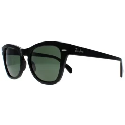 Ray-Ban Ray-Ban|Rectangle^Sunglasses RB0707S 901/31 Black Green
