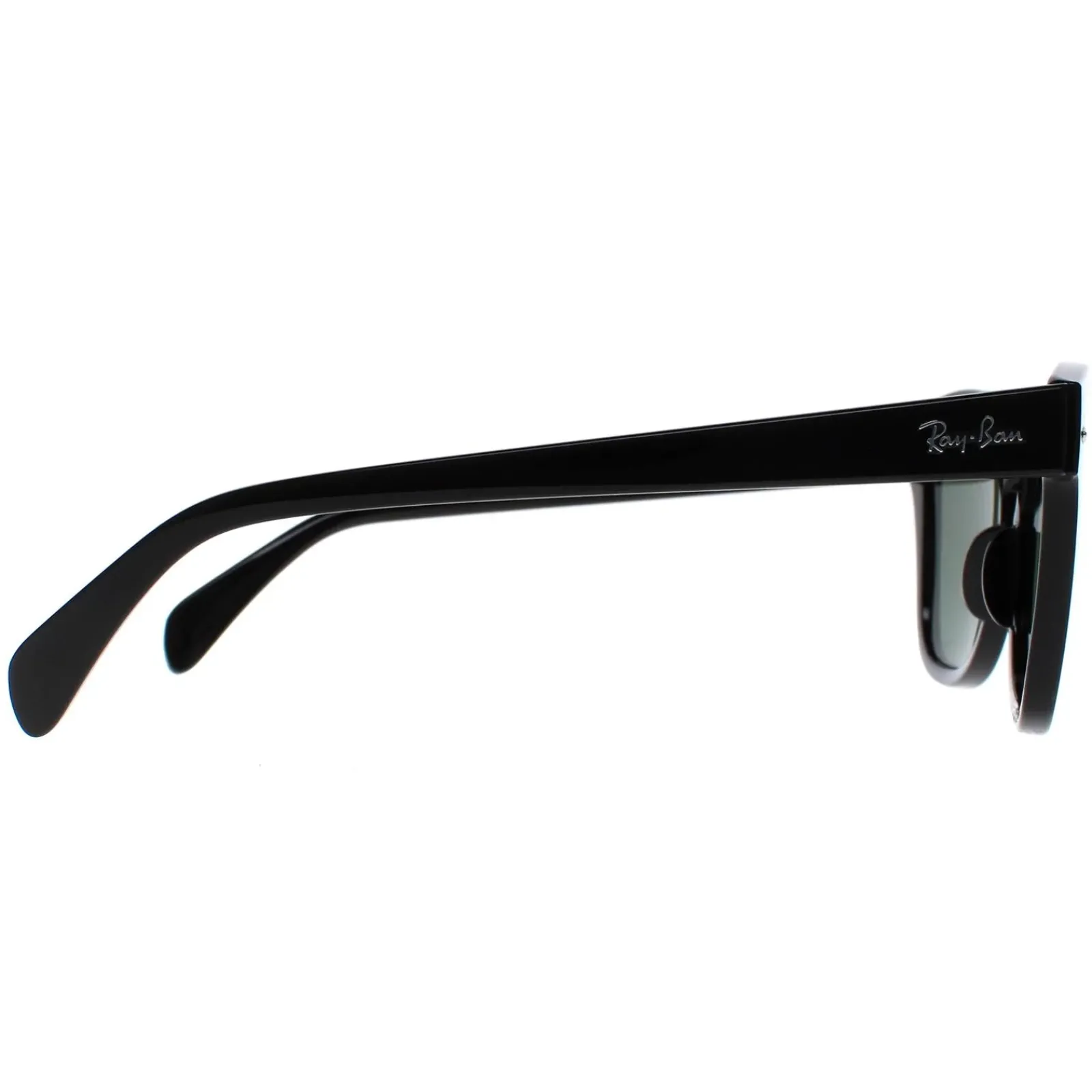 Ray-Ban Ray-Ban|Rectangle^Sunglasses RB0707S 901/31 Black Green