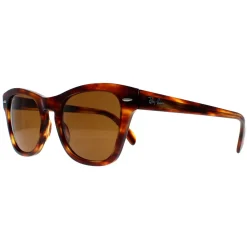 Ray-Ban Ray-Ban|Rectangle^Sunglasses RB0707S 954/33 Striped Havana Brown