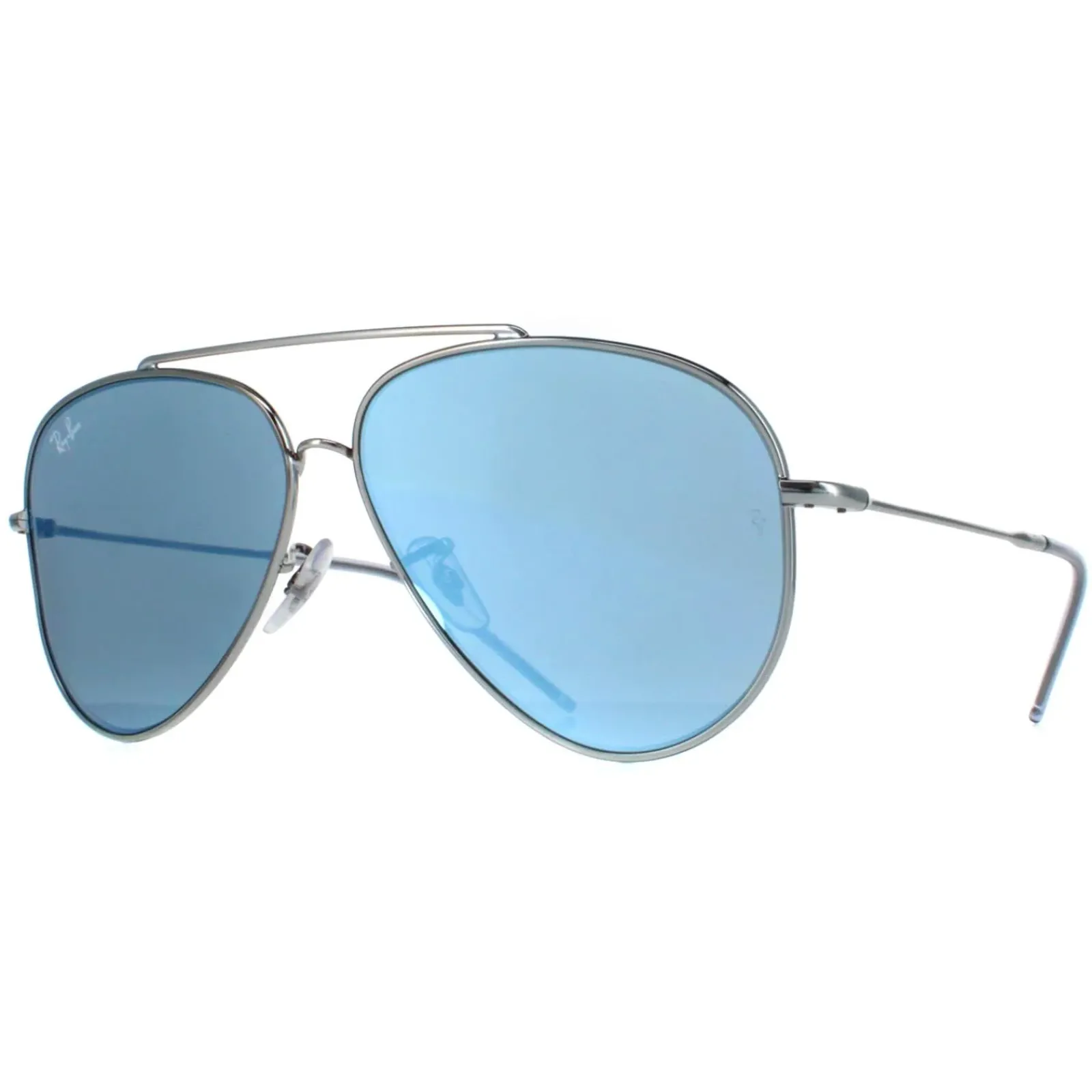 Ray-Ban Ray-Ban|Aviator^Sunglasses RB0101S Aviator Reverse 003/GA Silver Blue Mirror