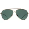 Ray-Ban Ray-Ban|Aviator^Sunglasses RB0101S Aviator Reverse 001/VR Gold Green