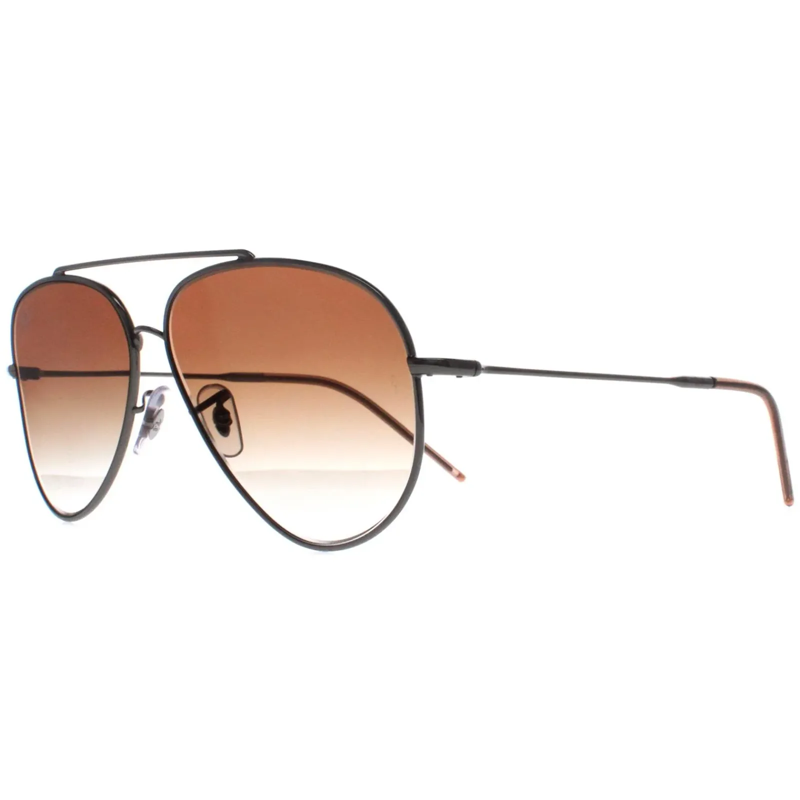 Ray-Ban Ray-Ban|Aviator^Sunglasses RB0101S Aviator Reverse 004/CB Gunmetal Brown Gradi