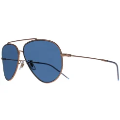 Ray-Ban Ray-Ban|Aviator^Sunglasses RB0101S Aviator Reverse 92023A Rose Gold Blue
