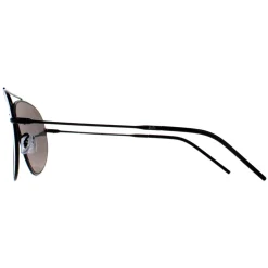 Ray-Ban Ray-Ban|Aviator^Sunglasses RB0101S Aviator Reverse 002/GS Black Silver Mirror