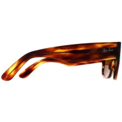 Ray-Ban Square|Ray-Ban^Sunglasses RB0840S Mega Wayfarer 954/33 Polished Striped Havan