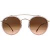 Ray-Ban Ray-Ban|Ray-Ban^Sunglasses Round Double Bridge 3647N 9069A5 Pink Pink Gradient