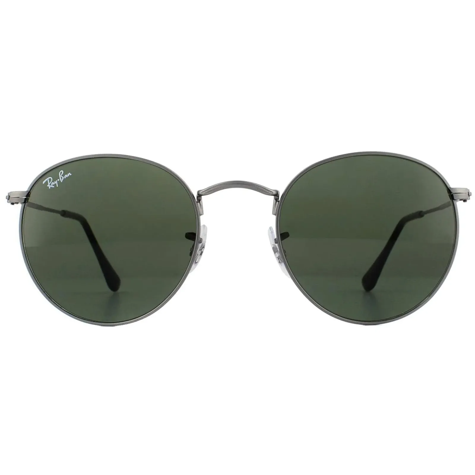 Ray-Ban Ray-Ban|Ray-Ban^Sunglasses Round Metal 3447 029 Gunmetal Green 50