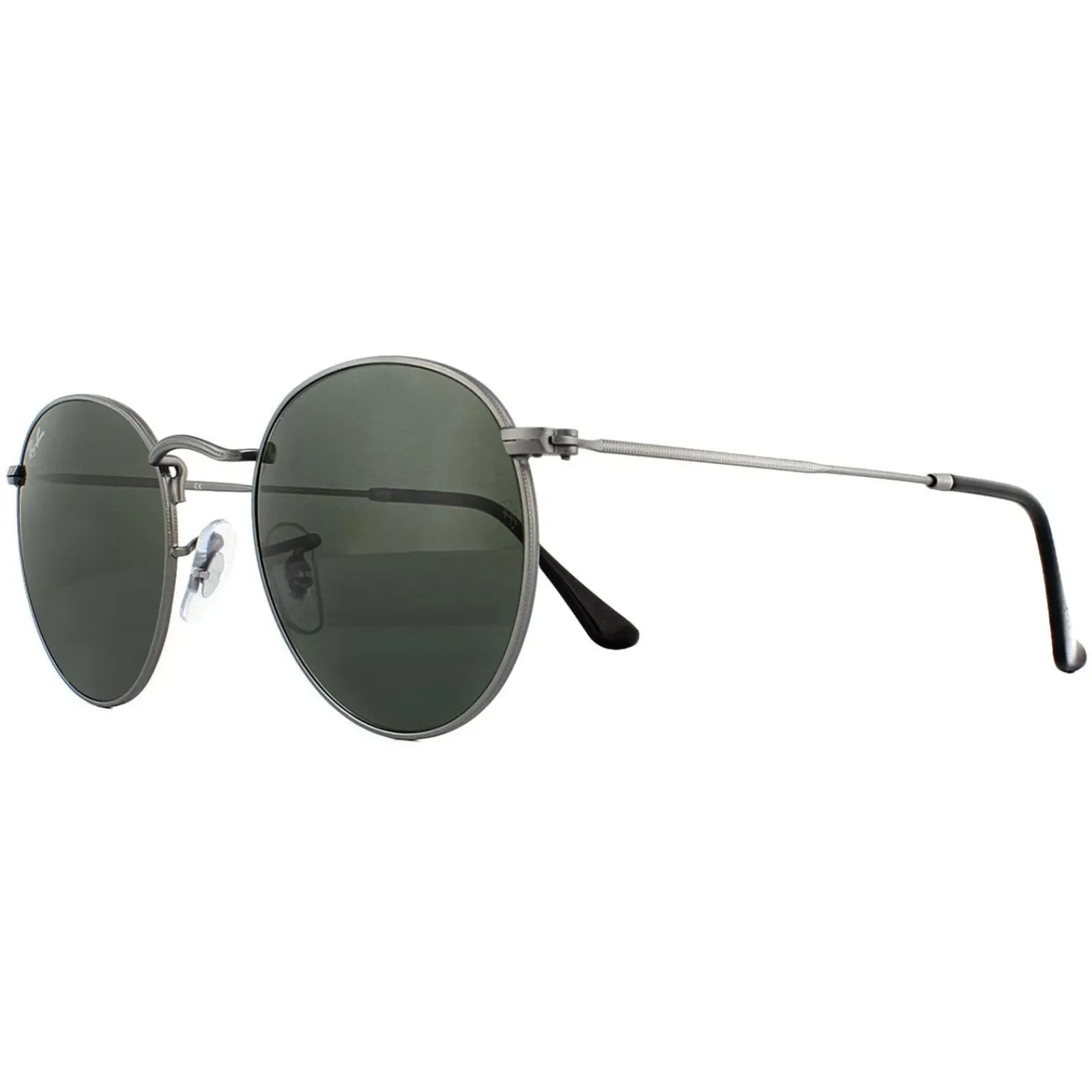 Ray-Ban Ray-Ban|Ray-Ban^Sunglasses Round Metal 3447 029 Gunmetal Green 50