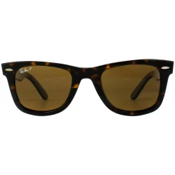 Ray-Ban Polarised|Ray-Ban^Sunglasses Wayfarer 2140 Tortoise Brown Polarized 902/57 Mediu