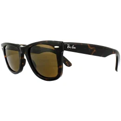 Ray-Ban Polarised|Ray-Ban^Sunglasses Wayfarer 2140 Tortoise Brown Polarized 902/57 Mediu