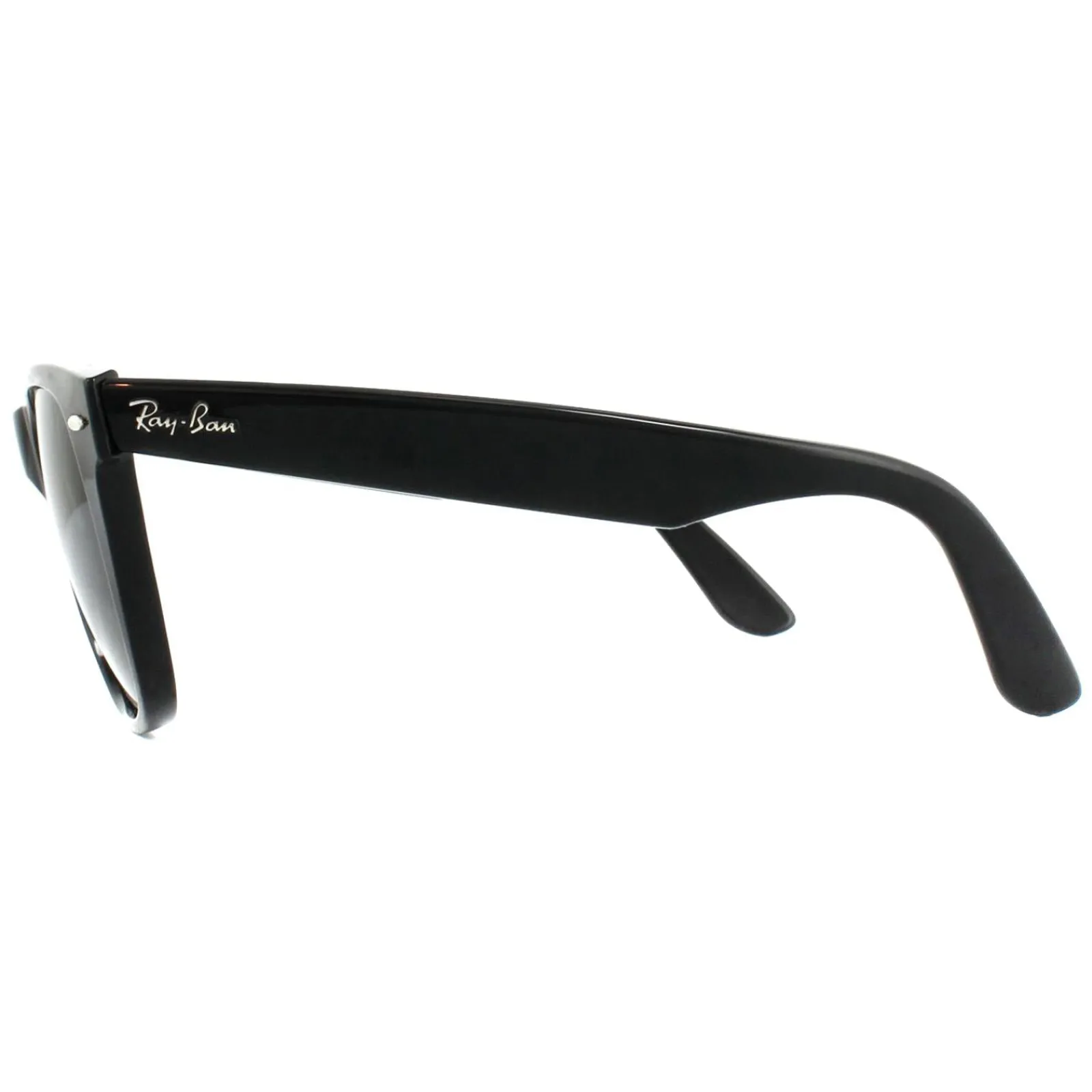 Ray-Ban Polarised|Ray-Ban^Sunglasses Wayfarer 2140 901/58 Black Green G-15 Polarized Med