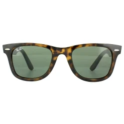 Ray-Ban Rectangle^Sunglasses Wayfarer Ease RB4340 710 Tortoise Green G-15