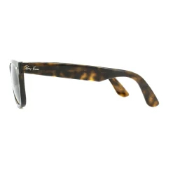 Ray-Ban Rectangle^Sunglasses Wayfarer Ease RB4340 710 Tortoise Green G-15