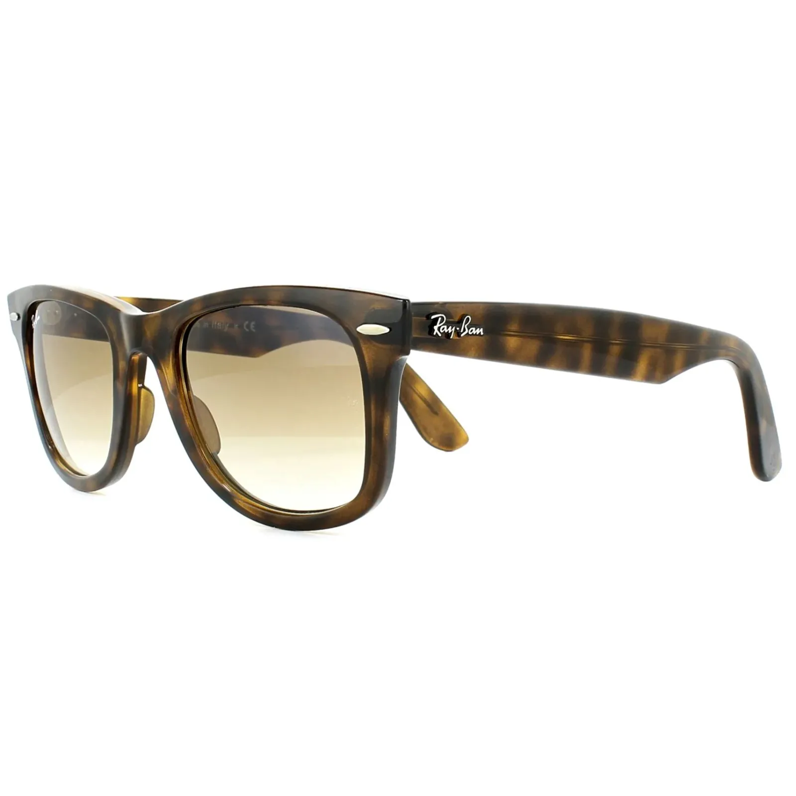 Ray-Ban Rectangle^Sunglasses Wayfarer Ease RB4340 710/51 Tortoise Light Brown Gr
