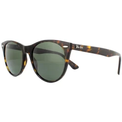 Ray-Ban Ray-Ban|Ray-Ban^Sunglasses Wayfarer II RB2185 902/31 Tortoise Green Classic G-