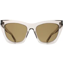 Saint Laurent Saint Laurent|Cat-Eye^Sunglasses SL214 Kate 032 Transparent Beige Brown