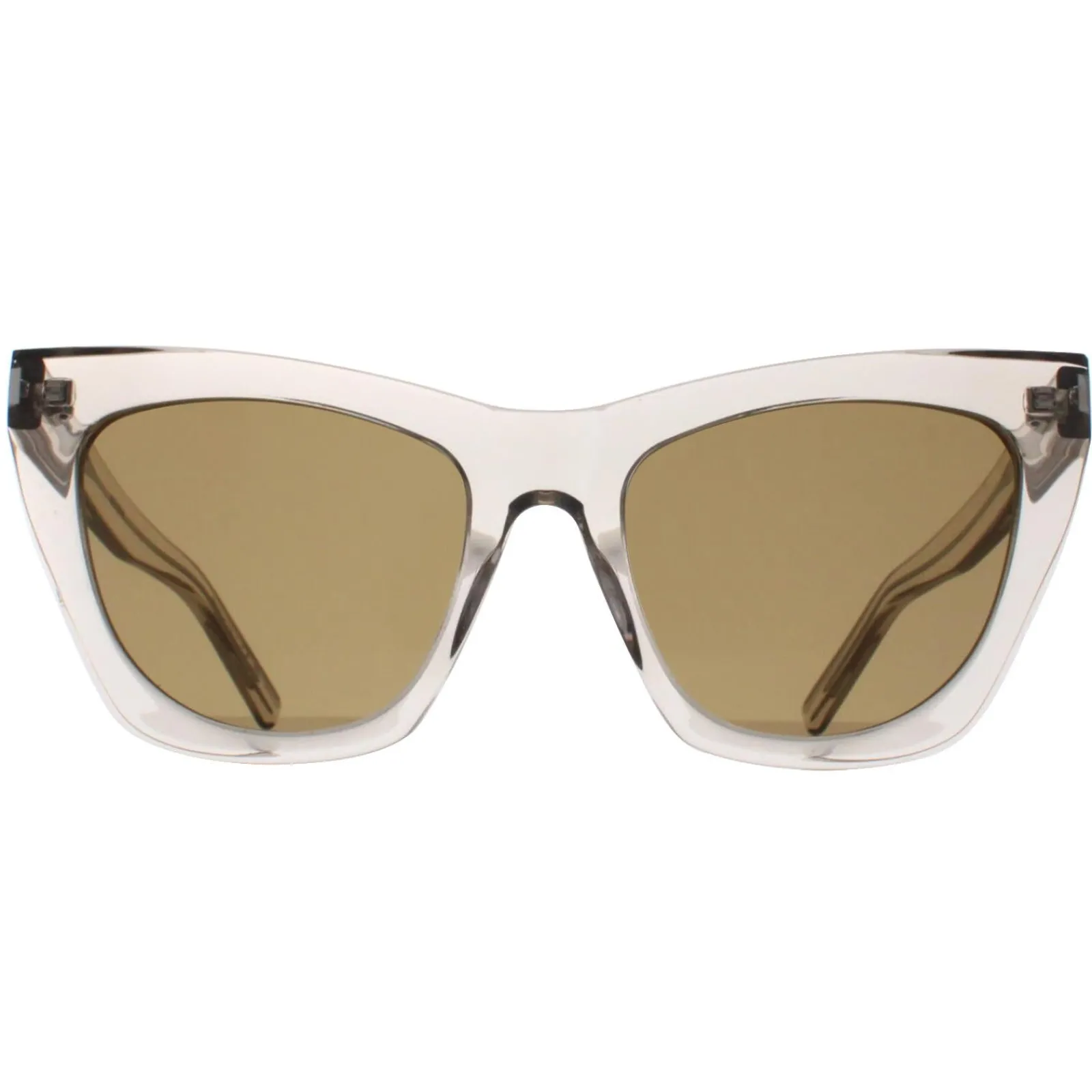 Saint Laurent Saint Laurent|Cat-Eye^Sunglasses SL214 Kate 032 Transparent Beige Brown