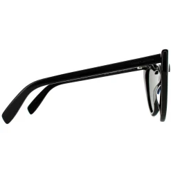 Saint Laurent Saint Laurent|Cat-Eye^Sunglasses SL 181 LOU LOU 001 Black Grey